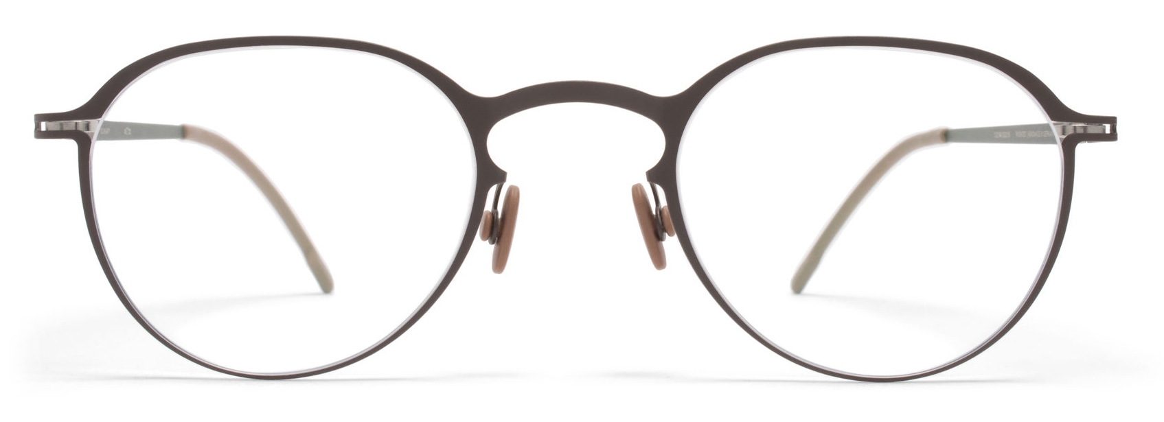 Mykita - Gunnar - Lite - Dark Brown - Metal Glasses - Optical ...