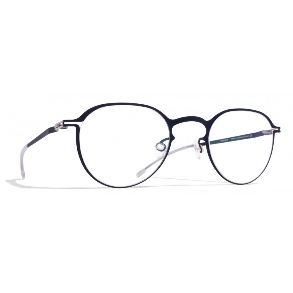 Mykita - Gunnar - Lite - Navy - Metal Glasses - Optical Glasses ...