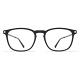 Mykita - Haldur - Lite - C95 Black Silver - Acetate Glasses - Optical Glasses - Mykita Eyewear