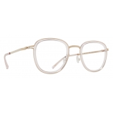 Mykita - Helmi - Lite - A27 Champagne Gold Rose Water - Metal Glasses - Optical Glasses - Mykita Eyewear