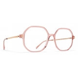 Mykita - Hilla - Lite - C103 Melrose Champagne Gold - Acetate Glasses - Optical Glasses - Mykita Eyewear