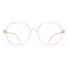 Mykita - Hilla - Lite - C20 Acqua di Rosa Oro Champagne - Acetate Glasses - Occhiali da Vista - Mykita Eyewear