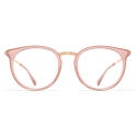 Mykita - Hulda - Lite - A55 Champagne Gold Matte Melrose - Metal Glasses - Optical Glasses - Mykita Eyewear