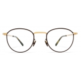 Mykita - Ismo - Lite - Champagne Gold Dark Brown - Metal Glasses - Optical Glasses - Mykita Eyewear