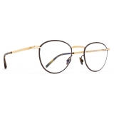 Mykita - Ismo - Lite - Champagne Gold Dark Brown - Metal Glasses - Optical Glasses - Mykita Eyewear