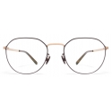 Mykita - Julius - Lite - Champagne Gold Dark Brown - Metal Glasses - Optical Glasses - Mykita Eyewear