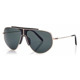 Tom Ford - Addison Sunglasses - Pilot Sunglasses - Rose Gold Blue - FT0928 - Sunglasses - Tom Ford Eyewear