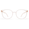 Mykita - Julla - Lite - C20 Rose Water Champagne Gold - Acetate Glasses - Optical Glasses - Mykita Eyewear