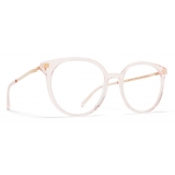 Mykita - Julla - Lite - C20 Rose Water Champagne Gold - Acetate Glasses - Optical Glasses - Mykita Eyewear