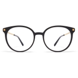 Mykita - Julla - Lite - C6 Black Glossy Gold - Acetate Glasses - Optical Glasses - Mykita Eyewear