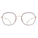 Mykita - Kari - Lite - Champagne Gold Cranberry - Metal Glasses - Optical Glasses - Mykita Eyewear