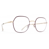 Mykita - Kari - Lite - Champagne Gold Cranberry - Metal Glasses - Optical Glasses - Mykita Eyewear