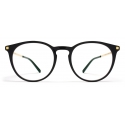 Mykita - Keelut - Lite - Black Glossy Gold - Acetate Glasses - Optical Glasses - Mykita Eyewear