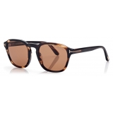 Tom Ford - Avery Sunglasses - Occhiali da Sole Rotondi - Havana - FT0931 - Occhiali da Sole - Tom Ford Eyewear