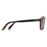 Tom Ford - Avery Sunglasses - Occhiali da Sole Rotondi - Havana - FT0931 - Occhiali da Sole - Tom Ford Eyewear