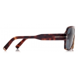 Tom Ford - Camden - Occhiali da Sole Pilota - Havana Bionda - FT0933 - Occhiali da Sole - Tom Ford Eyewear