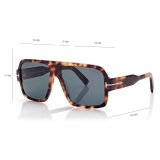 Tom Ford - Camden Sunglasses - Pilot Sunglasses - Blonde Havana - FT0933 - Sunglasses - Tom Ford Eyewear