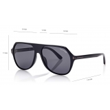 Tom Ford - Hayes Sunglasses - Occhiali da Sole Navigator - Nero - FT0934-N - Occhiali da Sole - Tom Ford Eyewear