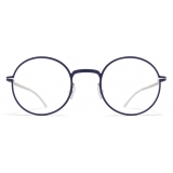 Mykita - Lorens - Lite - Navy Argento - Metal Glasses - Occhiali da Vista - Mykita Eyewear