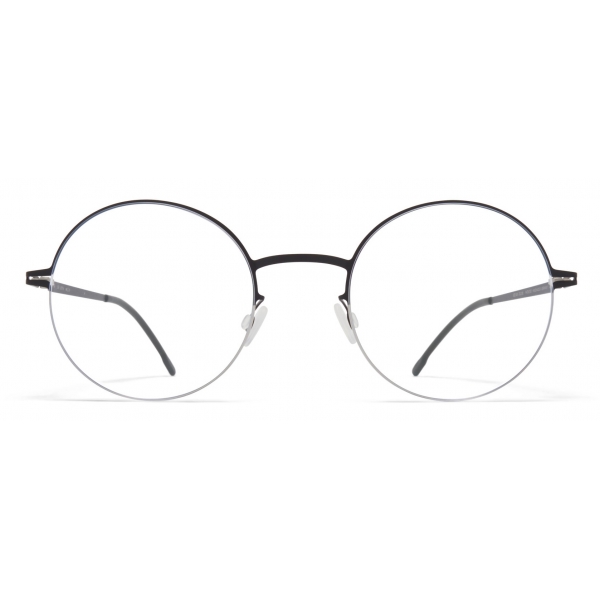 Mykita - Lotta - Lite - Silver Black - Metal Glasses - Optical Glasses - Mykita Eyewear
