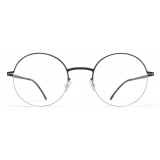 Mykita - Lotta - Lite - Argento Nero - Metal Glasses - Occhiali da Vista - Mykita Eyewear