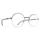 Mykita - Lotta - Lite - Silver Black - Metal Glasses - Optical Glasses - Mykita Eyewear
