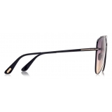 Tom Ford - Ethan Sunglasses - Occhiali da Sole Pilota - Nero - FT0935 - Occhiali da Sole - Tom Ford Eyewear