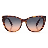 Tom Ford - Nora Sunglasses - Cat-Eye Sunglasses - Honey - FT0937 - Sunglasses - Tom Ford Eyewear