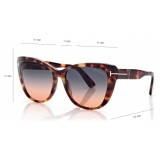 Tom Ford - Nora Sunglasses - Cat-Eye Sunglasses - Honey - FT0937 - Sunglasses - Tom Ford Eyewear