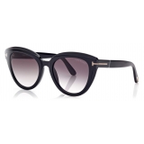 Tom Ford - Tori Sunglasses - Cat-Eye Sunglasses - Black - FT0938 - Sunglasses - Tom Ford Eyewear