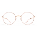 Mykita - Lumi - Lite - A27 Champagne Gold Rose Water - Metal Glasses - Optical Glasses - Mykita Eyewear