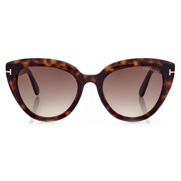 Tom Ford - Tori Sunglasses - Occhiali da Sole Cat-Eye - Havana Scuro - FT0938 - Occhiali da Sole - Tom Ford Eyewear