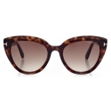 Tom Ford - Tori Sunglasses - Cat-Eye Sunglasses - Dark Havana - FT0938 - Sunglasses - Tom Ford Eyewear