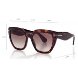 Tom Ford - Phoebe Sunglasses - Square Sunglasses - Dark Havana - FT0939 - Sunglasses - Tom Ford Eyewear