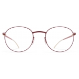 Mykita - Lund - Lite - Cranberry - Metal Glasses - Optical Glasses - Mykita Eyewear