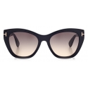 Tom Ford - Cara Sunglasses - Cat-Eye Sunglasses - Black - FT0940 - Sunglasses - Tom Ford Eyewear