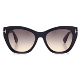 Tom Ford - Cara Sunglasses - Cat-Eye Sunglasses - Black - FT0940 - Sunglasses - Tom Ford Eyewear