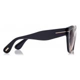 Tom Ford - Cara Sunglasses - Occhiali da Sole Cat-Eye - Nero - FT0940 - Occhiali da Sole - Tom Ford Eyewear