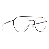 Mykita - Minttu - Lite - Gold Jet Black - Metal Glasses - Optical Glasses - Mykita Eyewear