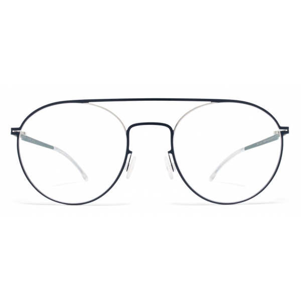 Mykita - Minttu - Lite - Silver Navy - Metal Glasses - Optical Glasses - Mykita Eyewear