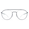 Mykita - Minttu - Lite - Argento Navy - Metal Glasses - Occhiali da Vista - Mykita Eyewear