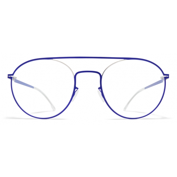 Mykita - Minttu - Lite - Silver Super Blue - Metal Glasses - Optical Glasses - Mykita Eyewear