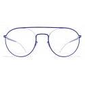 Mykita - Minttu - Lite - Argento Super Blu - Metal Glasses - Occhiali da Vista - Mykita Eyewear