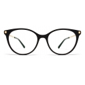 Mykita - Nanook - Lite - C6 Black Glossy Gold - Acetate Glasses - Optical Glasses - Mykita Eyewear