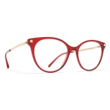 Mykita - Nanook - Lite - C75 Ruby Champagne Gold - Acetate Glasses - Optical Glasses - Mykita Eyewear