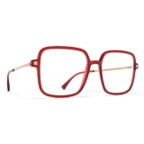 Mykita - Niba - Lite - C75 Ruby Champagne Gold - Acetate Glasses - Optical Glasses - Mykita Eyewear