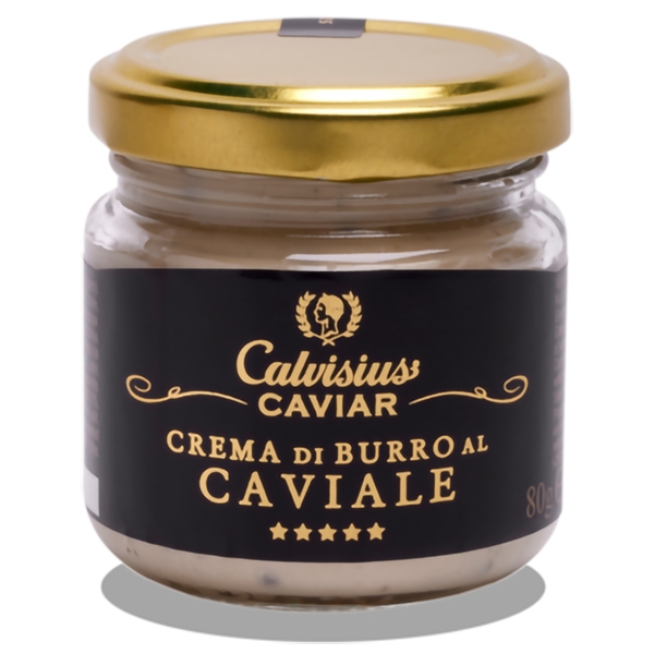 Calvisius - Butter Cream with Caviar - Caviar - Sturgeon - High Quality Luxury - 6 x 80 g