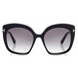 Tom Ford - Chantalle Sunglasses - Occhiali da Sole a Farfalla - Nero - FT0944 - Occhiali da Sole - Tom Ford Eyewear