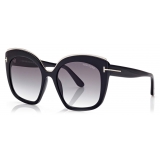 Tom Ford - Chantalle Sunglasses - Butterfly Sunglasses - Black - FT0944 - Sunglasses - Tom Ford Eyewear