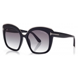 Tom Ford - Chantalle Sunglasses - Occhiali da Sole a Farfalla - Nero - FT0944 - Occhiali da Sole - Tom Ford Eyewear